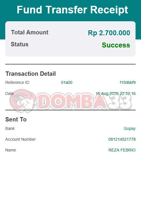 BUKTI JACKPOT